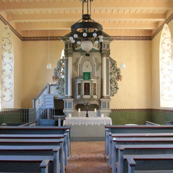 Der Alter der Ev. Kirche Schönermark