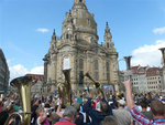 Musik vor der Frauenkirche