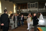 Besucher in der Sükower Kirche