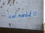 Graffiti am ehemaligen Konsum Lanz