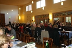 Abstimmung auf der Synode
