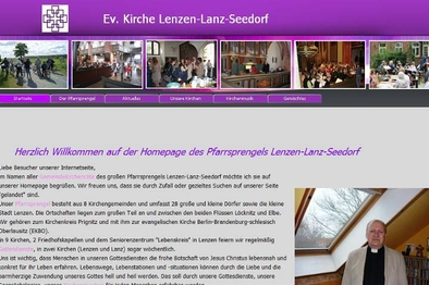 Bildschirmfoto Website Lenzen-Lanz-Seedorf